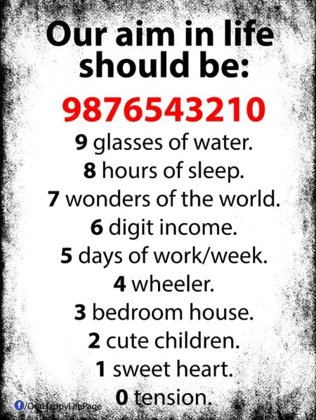 Life goals..!