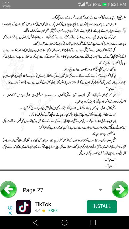 ناول' جنت کے پتے پیج نمبر 22