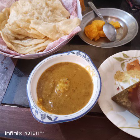 Halwa pore ka nashta😘