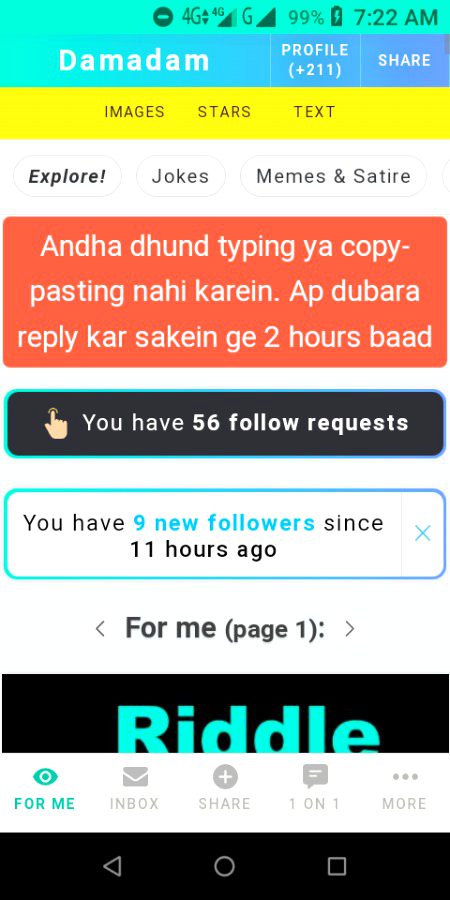 Aslamoalikum 𝑮𝒐𝒐𝒅 𝑴𝒐𝒓𝒏𝒊𝒏𝒈..... Subha subha he darmy shuru ho gye hyn dd ky abi too ma ny lk without comments kar rahi thi ma abii phla comment kar rahi thi ky without comments karu gi lk ... Dakho 2hours ka banned lag gya hy.. 😤😤😤😤😤😑😑😑😑