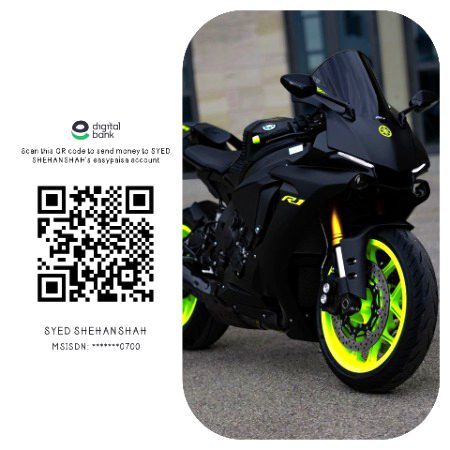 اگر 20000 لوگ مجھے اس ایزی پیسہ پر 100__100 روپے سینڈ کریں تو یہ موٹر بائک میری ھو سکتی ھے...‼️✌️
😘💞😍