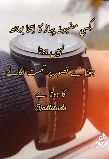 Wo jo tohmat lfaty hn mjh per...
Mery sbr ki mar khayen gy ... Insha Allah 🤲
