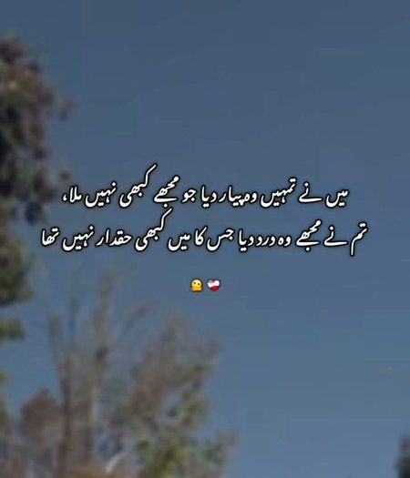 کچھ پل کا ساتھ دے کر تم نے پل پل کے لیئے بے چین کر دیا۔۔🙂↔️🙂↔️