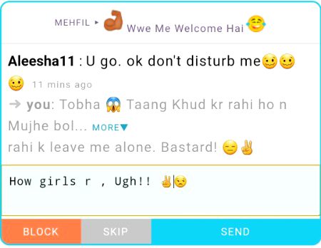 ѕнαнzαιв, m I the only one to annoy this girl, Ugh!