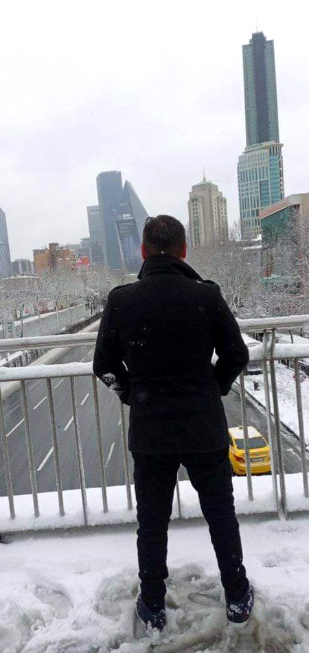 Istanbul snow fall❤
