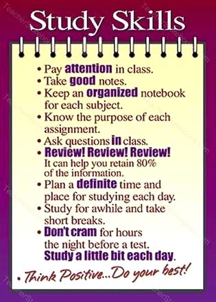 Powerful study tips for students.