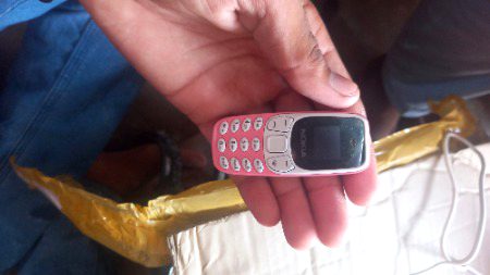 Smart phone of two fingers