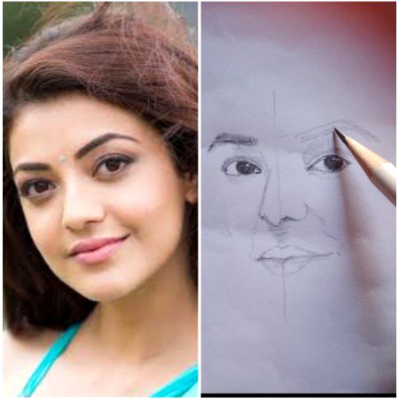 Mannat g ye Dekho Maine ye banaya tha. Ye pic eski hai kajjal Agarwal ki