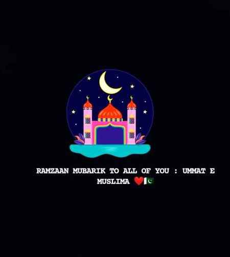 Ramdan ka chand mubarak ho sab koo😍😍😍❤❤❤❤🔥🔥🔥