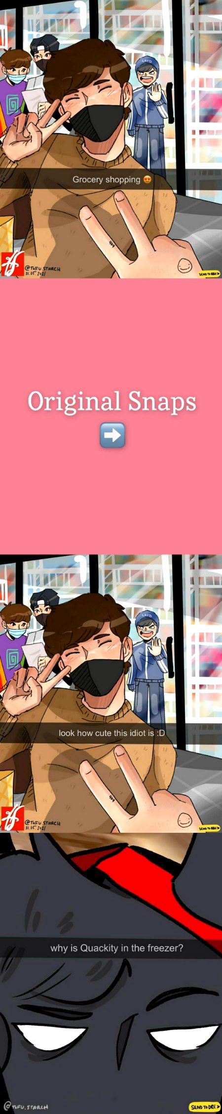 ѕнαнzαιв, Feral boys go grocery shoppin'