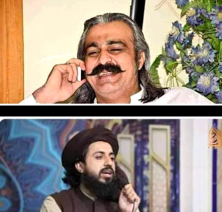 بریکنگ نیوز
ڈیرہ اسماعیل خان وفاقی وزیر علی امین گنڈہ پور کی قاٸد محترم حافظ سعد رضوی صاحب کو فون پی ٹی آٸی کے حق میں تحصیل میٸرز کے امیدوران کو دستبردار کردیں
مگر قاٸد محترم نے صاف انکار کر دیا 
اس بار ہم آپکو دکھا دیں گے علی امین تم کیا چیز ہو ۔۔۔