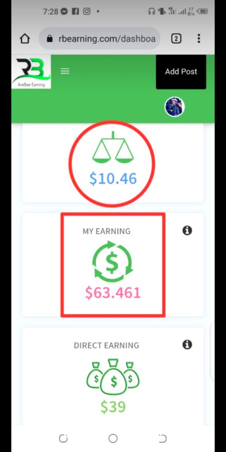 About night earning