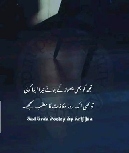 سنبھالنے والے تو خیر بہت تھے مگر !
تیرے بعد برباد ہونا میری اپنی ضد تھی