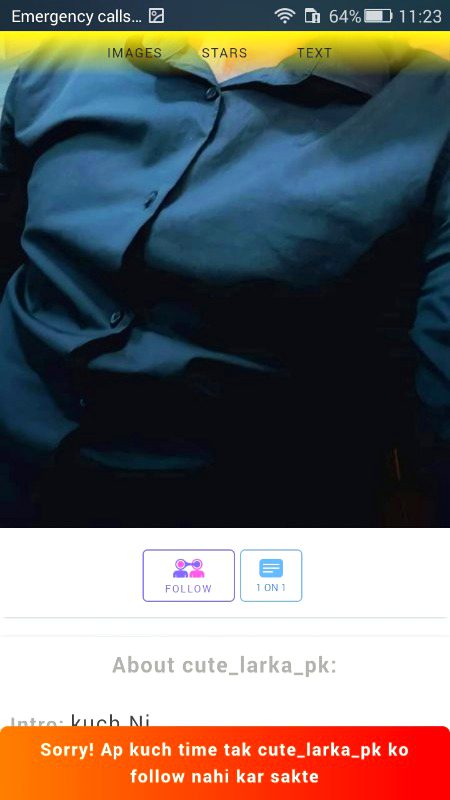 Joth ni bolti main ok dakh lo ni ho rha .next bola na to dakh na