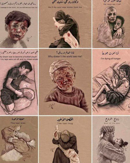 ایک ایک تصویر میں مکمل کہانی چھپی ہے -