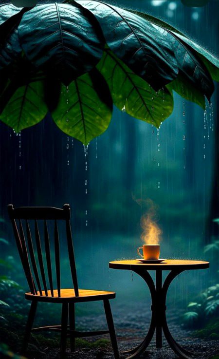 Old empty chairs are not empty in reality; memories always sit there!