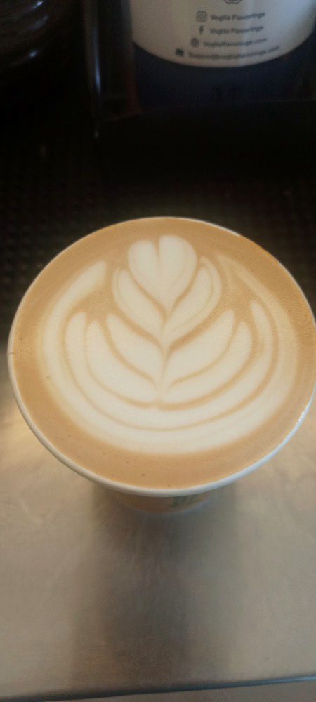 Latte art...
