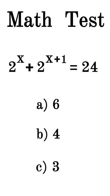 Math test ✨