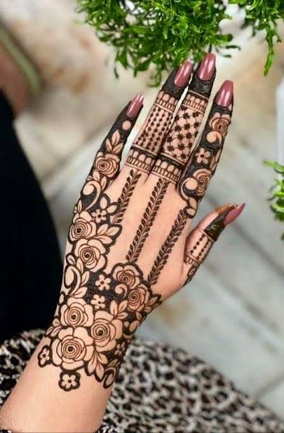 Mehindi design nice