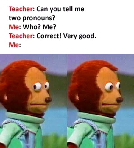 Who?? Me???