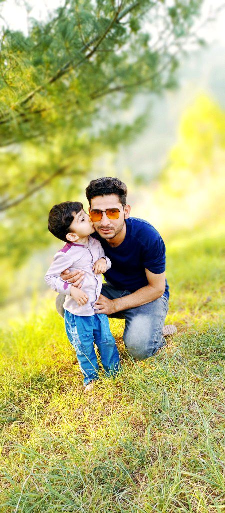 With my cute ARDAAS today's evening.... 😍