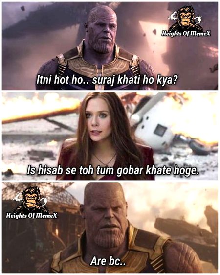 gazab bezati thanos ki