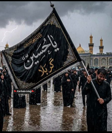 سیاہ پرچم، سر جھکا، آنکھ نم,
یہی پہچان ہے، عزادار حسینؑ کی.🤍