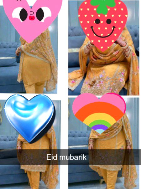 Enjoy ur eid 
My All lovely and beautitul frend 
Stay happy enjoy ur day