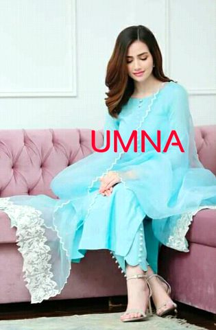 Beautiful clr and Nice dress Degsin Pakistani Actress sana javid