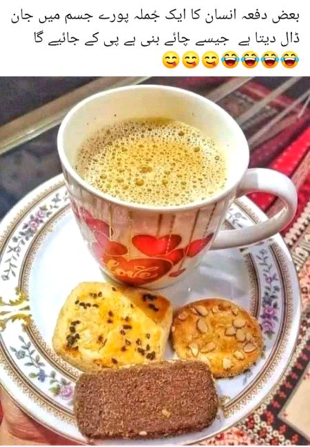 *💔زندگی سے تھوڑی وفا کیجیئے...*  
*😔جو نہیں ملتا اُسے دفع کیجیئے 🥀*
*🌸ہر کوئی نہیں ہوتا آپ کے قابل...*  
*☕اکیلے بیٹھ کر چائے کا مزہ لیجئیے 🥰*