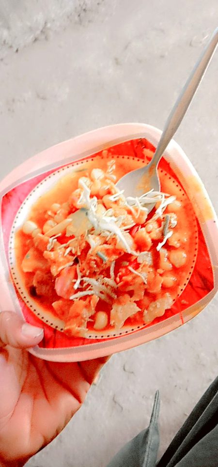 Hamare language mein isse chaat kehte be hai our ap ke zuban mein kia kehte hai