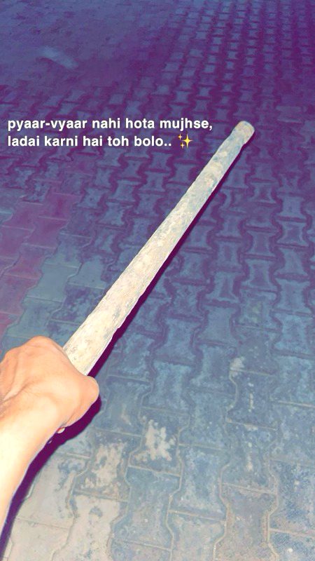 Samjh daro samjh jao dhor rhao oky 🤨✌