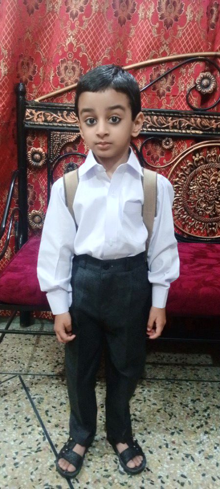 Abu Bakkar's First Day Of School ❣️