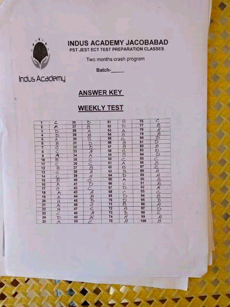 Test key