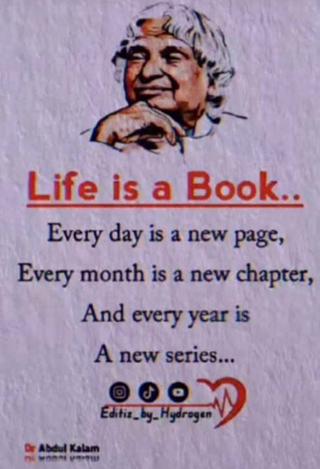 Life is a book