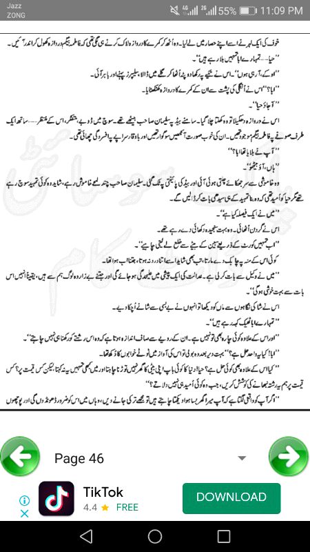 ناول' جنت کے پتے