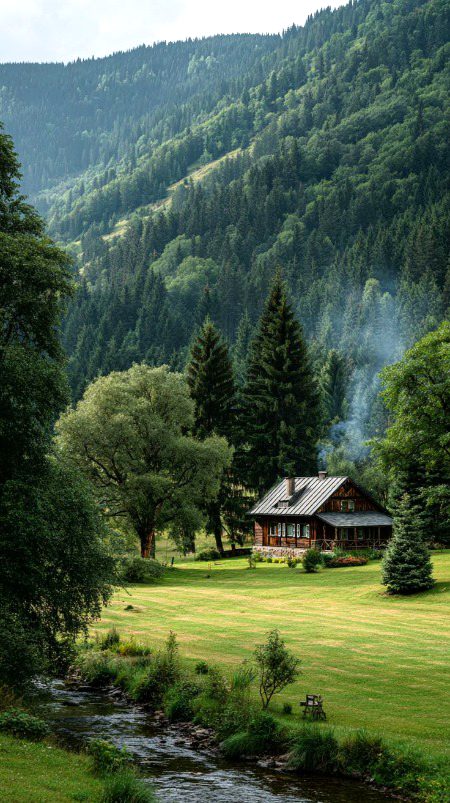 Paharon k us paar wala ghar🤌🏻