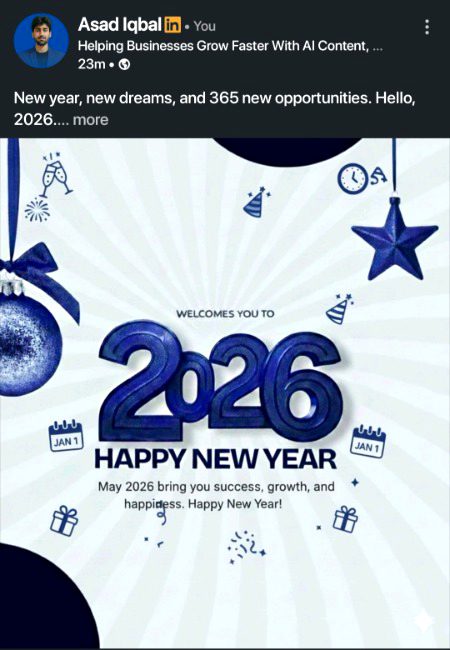 Happy New Year 2026