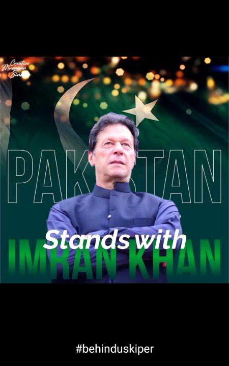 Stand with IMRAN KHAN