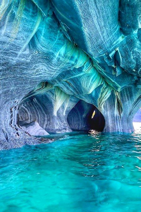 Seculaded cave in Chile which is Almost Like that painting 🤩