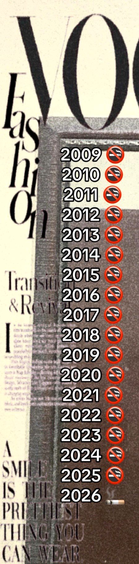The thing I spent my whole life fighting against , is what I've ended up embracing without resistance.