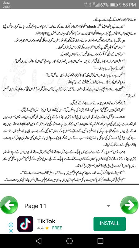 ناول' جنت کے پتے پیج نمبر 6