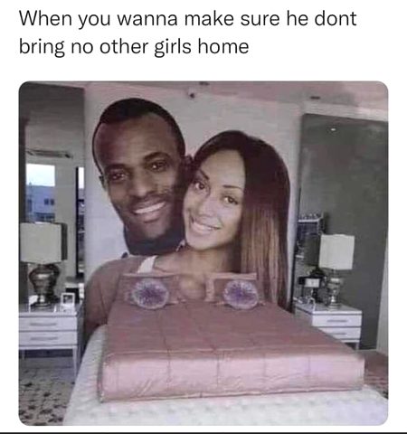 That's Why I'm out of this bed.
