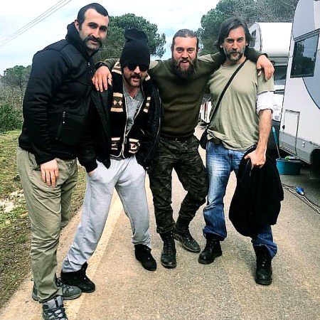 Behind the scenes from Season 5 #abdurehmanghazi #sungurtekin #dragos #melikşa
