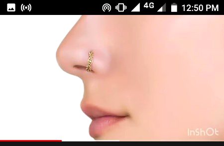 Mill jaye esi Toh kya he Baat hai ..( Nose Ring ) 😘😓