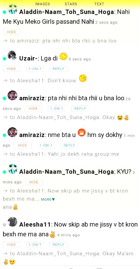 ѕнαнzαιв, This girl is admitting in front of everyone that I will hang another boy... What rubbish