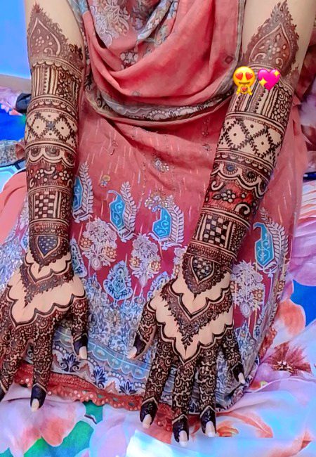 Bridal mehndi