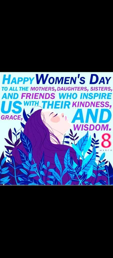 Women day 8 march ......💞🥀😊