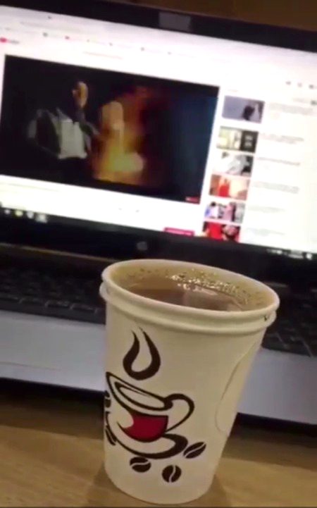 Right now 😍😍 tea with 🤓