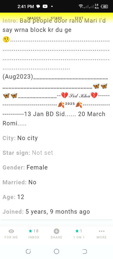 Ye sai h 5 sal id purani hogy to age ko km krlo ....pta ni knsy walden 12 sal ki age m fon ini azadi s use krny dety hn ...